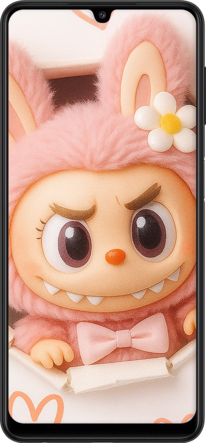 2D пластиковый чехол Лабубу 2 для Samsung Galaxy M32 M325F - 6710t-2558 изображение 