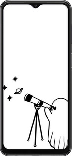 TPU чехол Привид астроном для Samsung Galaxy A23 A235F - 6444b-2587 изображение 