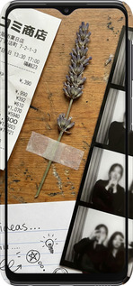 3D пластиковый матовый чехол Aesthetic Scrapbook Collage для Samsung Galaxy A23 A235F - 6773m-2587 изображение 