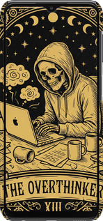 3D пластиковый матовый чехол The Overthinker для Samsung Galaxy A23 A235F - 6774m-2587 изображение 