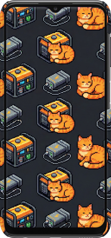 3D пластиковый матовый чехол Autonomous Zone для Samsung Galaxy A23 A235F - 6771m-2587 изображение 