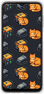 Силикон с усиленными углами чехол Autonomous Zone для Samsung Galaxy A23 A235F - 6771sp-2587 изображение 