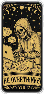 Силикон с усиленными углами чехол The Overthinker для Samsung Galaxy A23 A235F - 6774sp-2587 изображение 