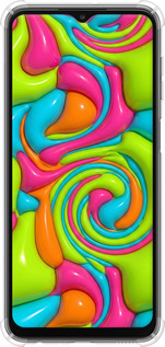 Силіконовий протиударний с посиленими кутами чехол Y2K Jelly Dream для Samsung Galaxy A23 A235F - 6780sp-2587 изображение 