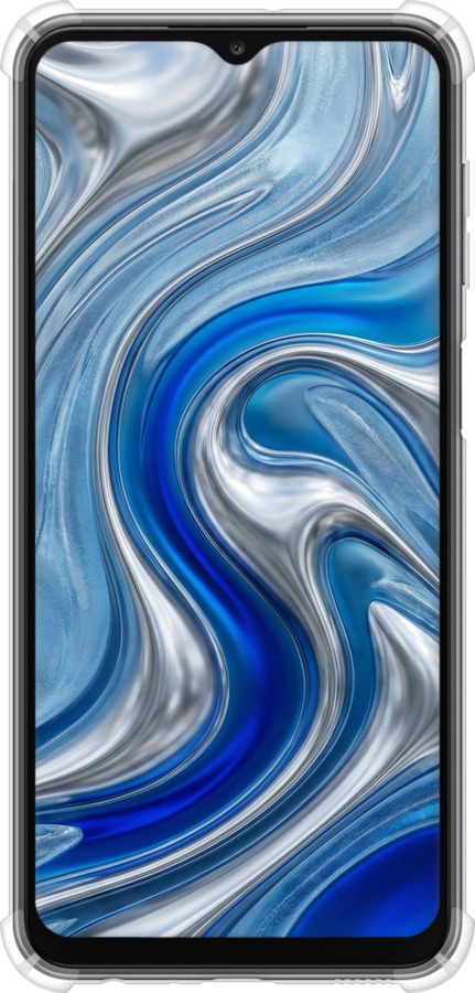 Силіконовий протиударний с посиленими кутами чехол Liquid Chrome для Samsung Galaxy A23 A235F - 6781sp-2587 изображение 