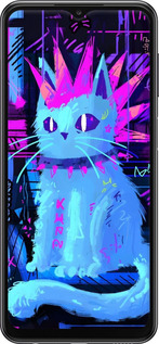 Силиконовый чехол Кот панк для Samsung Galaxy A23 A235F - 6311u-2587 изображение 