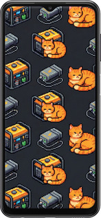 Силиконовый чехол Autonomous Zone для Samsung Galaxy A23 A235F - 6771u-2587 изображение 