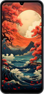 TPU чехол Природа японии для Samsung Galaxy A24 A245F - 6327b-3020 изображение 