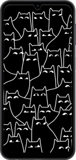 TPU чехол С изображением кошек для Samsung Galaxy A24 A245F - 6470b-3020 изображение 