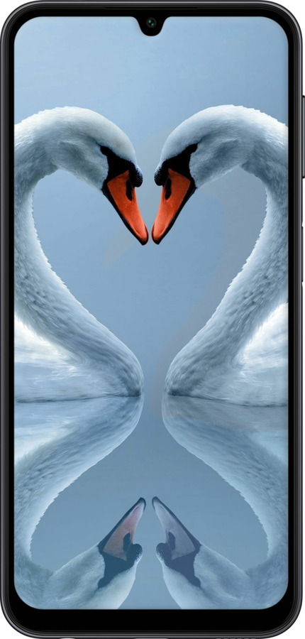 TPU чехол Лебеди для Samsung Galaxy A24 A245F - 6007b-3020 изображение 