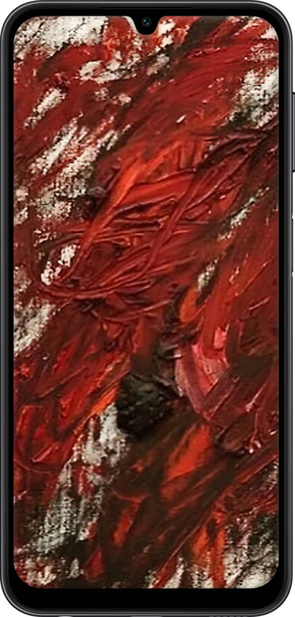 TPU чехол Абстрактная композиция в красных тонах для Samsung Galaxy A24 A245F - 6541b-3020 изображение 