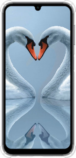 Силикон с усиленными углами чехол Лебеди для Samsung Galaxy A24 A245F - 6007sp-3020 изображение 