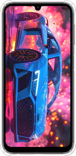 Силикон с усиленными углами чехол Ауди для Samsung Galaxy A24 A245F - 6286sp-3020 изображение 