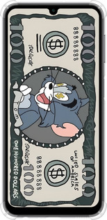 Силикон с усиленными углами чехол Том и джерри для Samsung Galaxy A24 A245F - 6291sp-3020 изображение 
