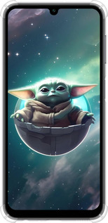 Силіконовий протиударний с посиленими кутами чехол Малышь йода для Samsung Galaxy A24 A245F - 6294sp-3020 изображение 