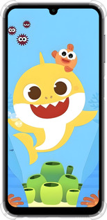 Силикон с усиленными углами чехол Бейби Шарк для Samsung Galaxy A24 A245F - 6303sp-3020 изображение 