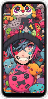 Силикон с усиленными углами чехол Аниме парень для Samsung Galaxy A24 A245F - 6317sp-3020 изображение 