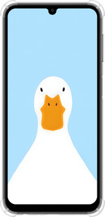 Силикон с усиленными углами чехол Гусь для Samsung Galaxy A24 A245F - 6350sp-3020 изображение 