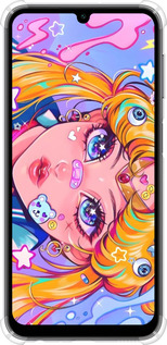 Силіконовий протиударний с посиленими кутами чехол Сейлор Мун 4 для Samsung Galaxy A24 A245F - 6353sp-3020 изображение 