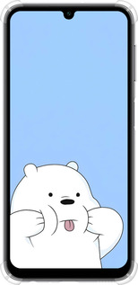 Силикон с усиленными углами чехол Милый мишка для Samsung Galaxy A24 A245F - 6357sp-3020 изображение 