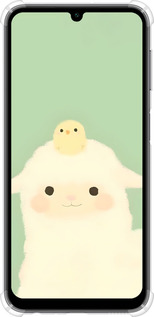 Силіконовий протиударний с посиленими кутами чехол Барашек и ципленок для Samsung Galaxy A24 A245F - 6369sp-3020 изображение 