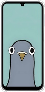 Силикон с усиленными углами чехол Голубь для Samsung Galaxy A24 A245F - 6388sp-3020 изображение 