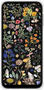 Силикон с усиленными углами чехол С цветами для Samsung Galaxy A24 A245F - 6422sp-3020 изображение 