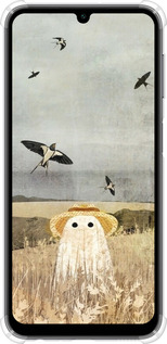 Силикон с усиленными углами чехол Призрак в поле для Samsung Galaxy A24 A245F - 6427sp-3020 изображение 