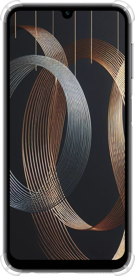 Силикон с усиленными углами чехол Симфония для Samsung Galaxy A24 A245F - 5835sp-3020 изображение 