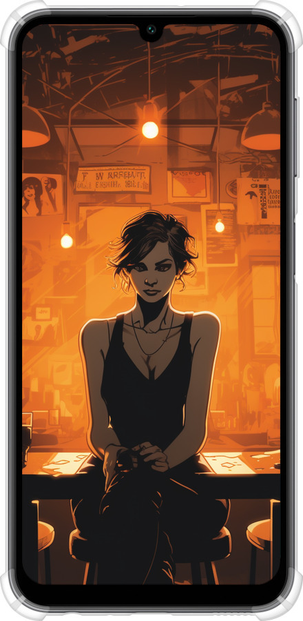 Силикон с усиленными углами чехол Чехол для телефона для Samsung Galaxy A24 A245F - 5948sp-3020 изображение 