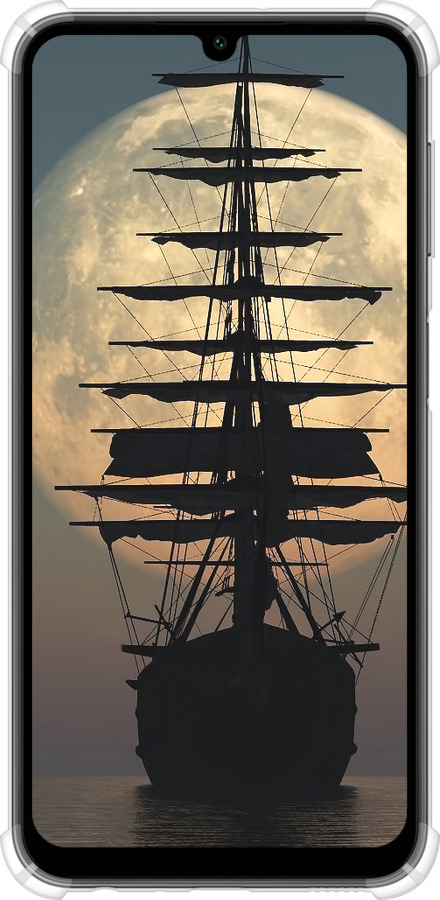 Силіконовий протиударний с посиленими кутами чехол Корабель для Samsung Galaxy A24 A245F - 5998sp-3020 изображение 