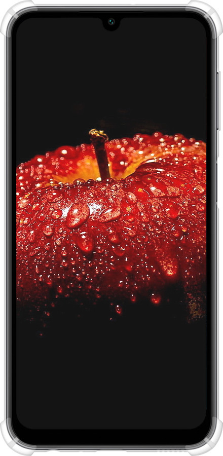 Силикон с усиленными углами чехол Яблоко для Samsung Galaxy A24 A245F - 6022sp-3020 изображение 