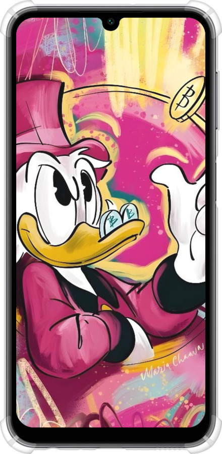 Силикон с усиленными углами чехол Скрудж для Samsung Galaxy A24 A245F - 6283sp-3020 изображение 