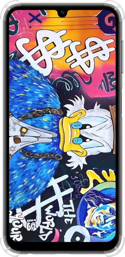 Силикон с усиленными углами чехол Скрудж 2 для Samsung Galaxy A24 A245F - 6285sp-3020 изображение 