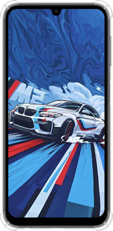 Силикон с усиленными углами чехол БМВ для Samsung Galaxy A24 A245F - 6292sp-3020 изображение 