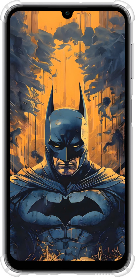 Силикон с усиленными углами чехол Бэтмен для Samsung Galaxy A24 A245F - 6335sp-3020 изображение 