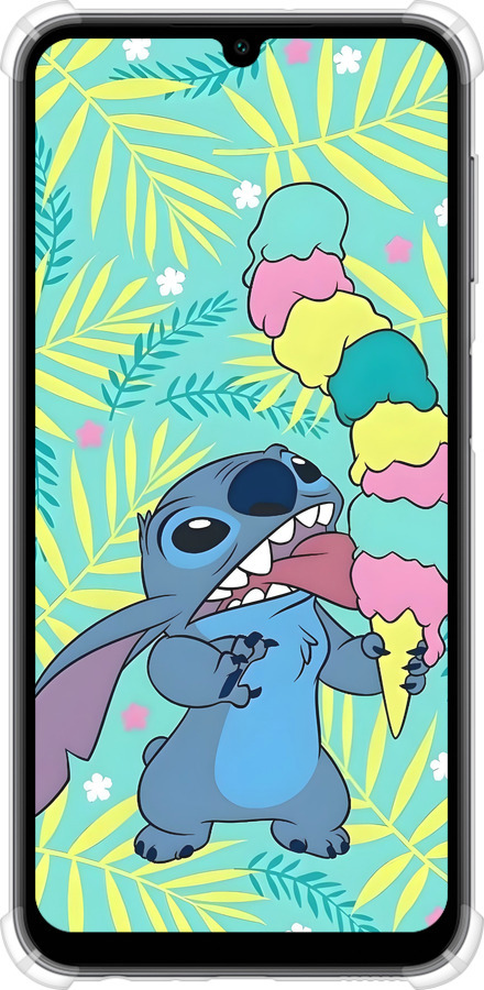 Силіконовий протиударний с посиленими кутами чехол Стіч для Samsung Galaxy A24 A245F - 6361sp-3020 изображение 