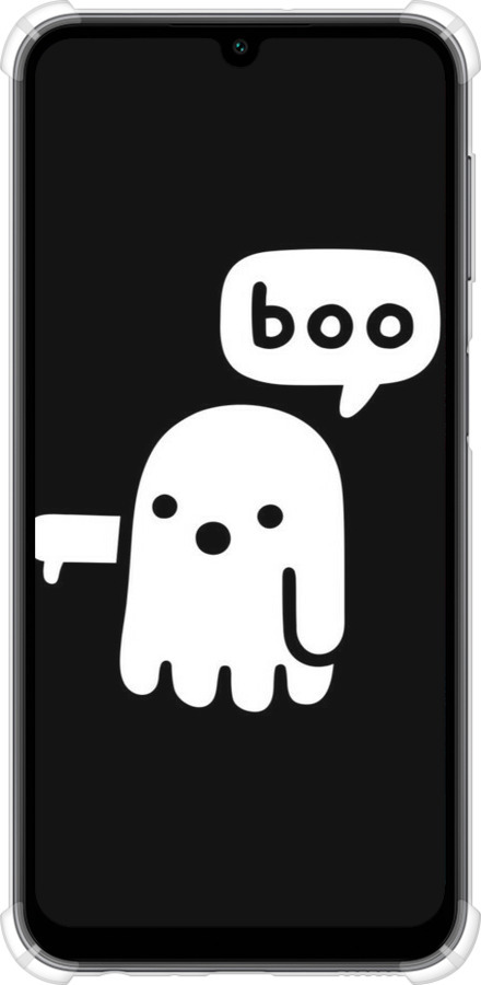 Силіконовий протиударний с посиленими кутами чехол Привид Несхвалення для Samsung Galaxy A24 A245F - 6431sp-3020 изображение 