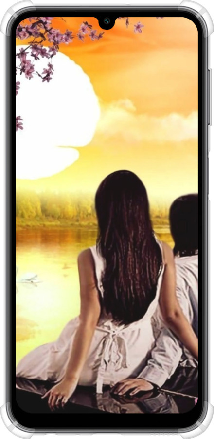 Силіконовий протиударний с посиленими кутами чехол Sunset для Samsung Galaxy A24 A245F - 6607sp-3020 изображение 