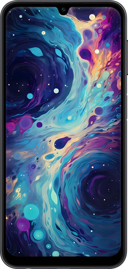 Силиконовый чехол Арт акварель для Samsung Galaxy A24 A245F - 6329u-3020 изображение 