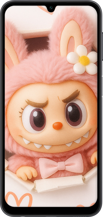 Силиконовый чехол Лабубу 2 для Samsung Galaxy A24 A245F - 6710u-3020 изображение 