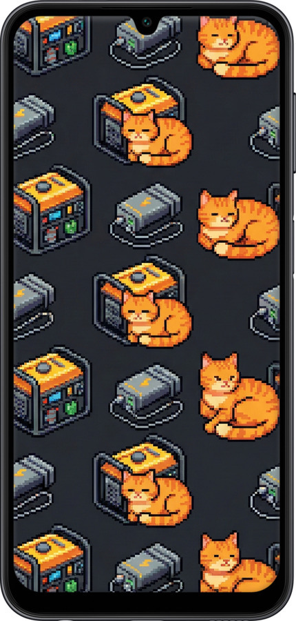 Силиконовый чехол Autonomous Zone для Samsung Galaxy A24 A245F - 6771u-3020 изображение 