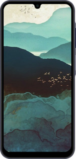 TPU чехол С изображением гор Индиго для Samsung Galaxy A25 5G - 6484b-3495 изображение 