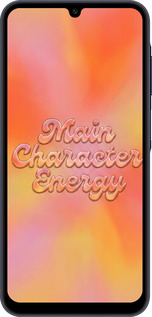 TPU чехол Aura Gradient Main Character Energy Aesthetic Y2K для Samsung Galaxy A25 5G - 6783b-3495 изображение 