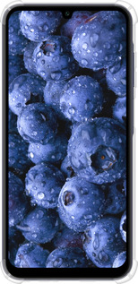 Силикон с усиленными углами чехол Голубика для Samsung Galaxy A25 5G - 4459sp-3495 изображение 