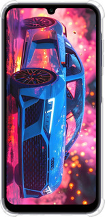Силикон с усиленными углами чехол Ауди для Samsung Galaxy A25 5G - 6286sp-3495 изображение 