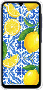 Силикон с усиленными углами чехол Grocery Girl Italian Summer для Samsung Galaxy A25 5G - 6766sp-3495 изображение 