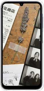 Силикон с усиленными углами чехол Aesthetic Scrapbook Collage для Samsung Galaxy A25 5G - 6773sp-3495 изображение 