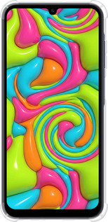 Силикон с усиленными углами чехол Y2K Jelly Dream для Samsung Galaxy A25 5G - 6780sp-3495 изображение 