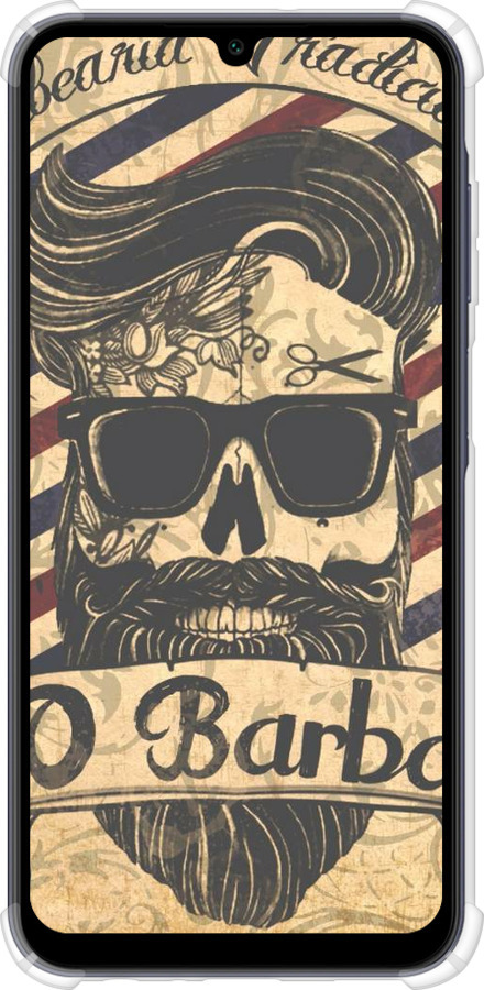 Силикон с усиленными углами чехол Barber Shop для Samsung Galaxy A25 5G - 4097sp-3495 изображение 